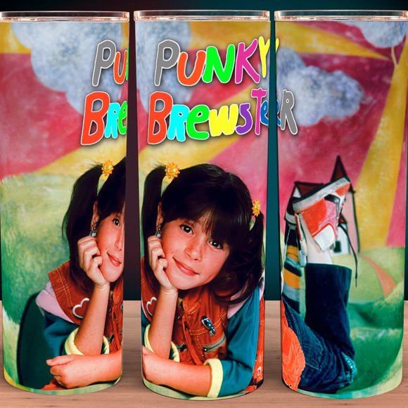 - Punk Brewster 80s Style Sitcom Cup Mug Tumbler 20oz - Picture 1 of 1